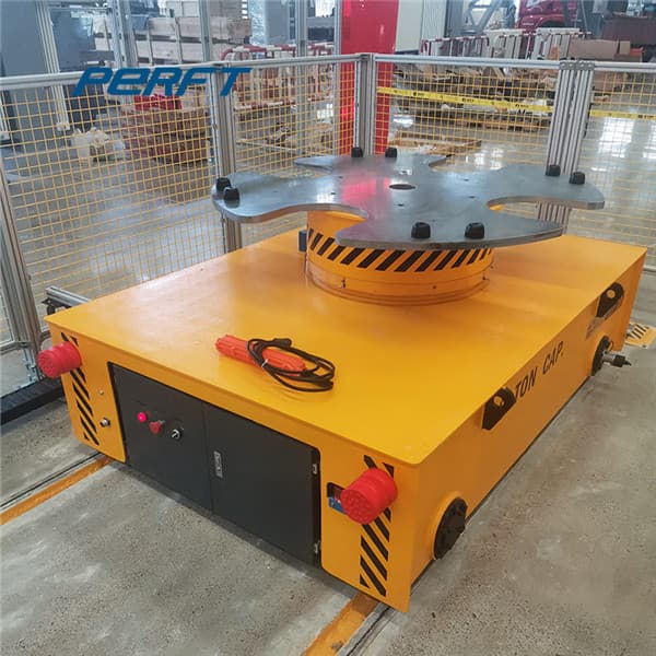 <h3>20 Tons Rail Transfer Cart , Material Handling Cart For Steel </h3>
